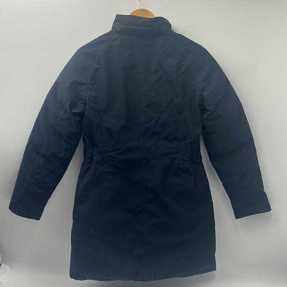 THE NORTH FACE ARCTIC DOWN PERKA JACKET WOMEN SIZE SMALL URBAN NAVY BLUE - Picture 5 of 14